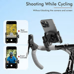 JGX001 Universal Bike Handlebar Mount Phone Holder for Mountain Road Bicycle Shockproof Cellphone Bracket