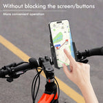 JGX001 Universal Bike Handlebar Mount Phone Holder for Mountain Road Bicycle Shockproof Cellphone Bracket