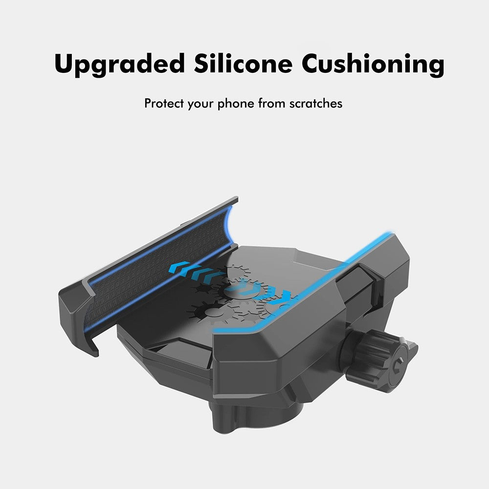 JGX001 Universal Bike Handlebar Mount Phone Holder for Mountain Road Bicycle Shockproof Cellphone Bracket