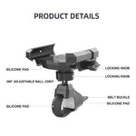 JGX001 Universal Bike Handlebar Mount Phone Holder for Mountain Road Bicycle Shockproof Cellphone Bracket