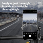WEST BIKING Bike Phone Mount 360 Degree Rotation Aluminum Alloy Navigation Bracket for Road Mountain Bicycle