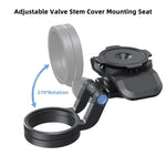 HL-143H Outdoor Cycling Aluminum Alloy Phone Mount for Bicycle Quick Release Stem Cap Cellphone Bracket
