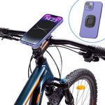HL-143H Outdoor Cycling Aluminum Alloy Phone Mount for Bicycle Quick Release Stem Cap Cellphone Bracket