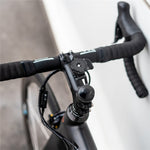 HL-143H Outdoor Cycling Aluminum Alloy Phone Mount for Bicycle Quick Release Stem Cap Cellphone Bracket