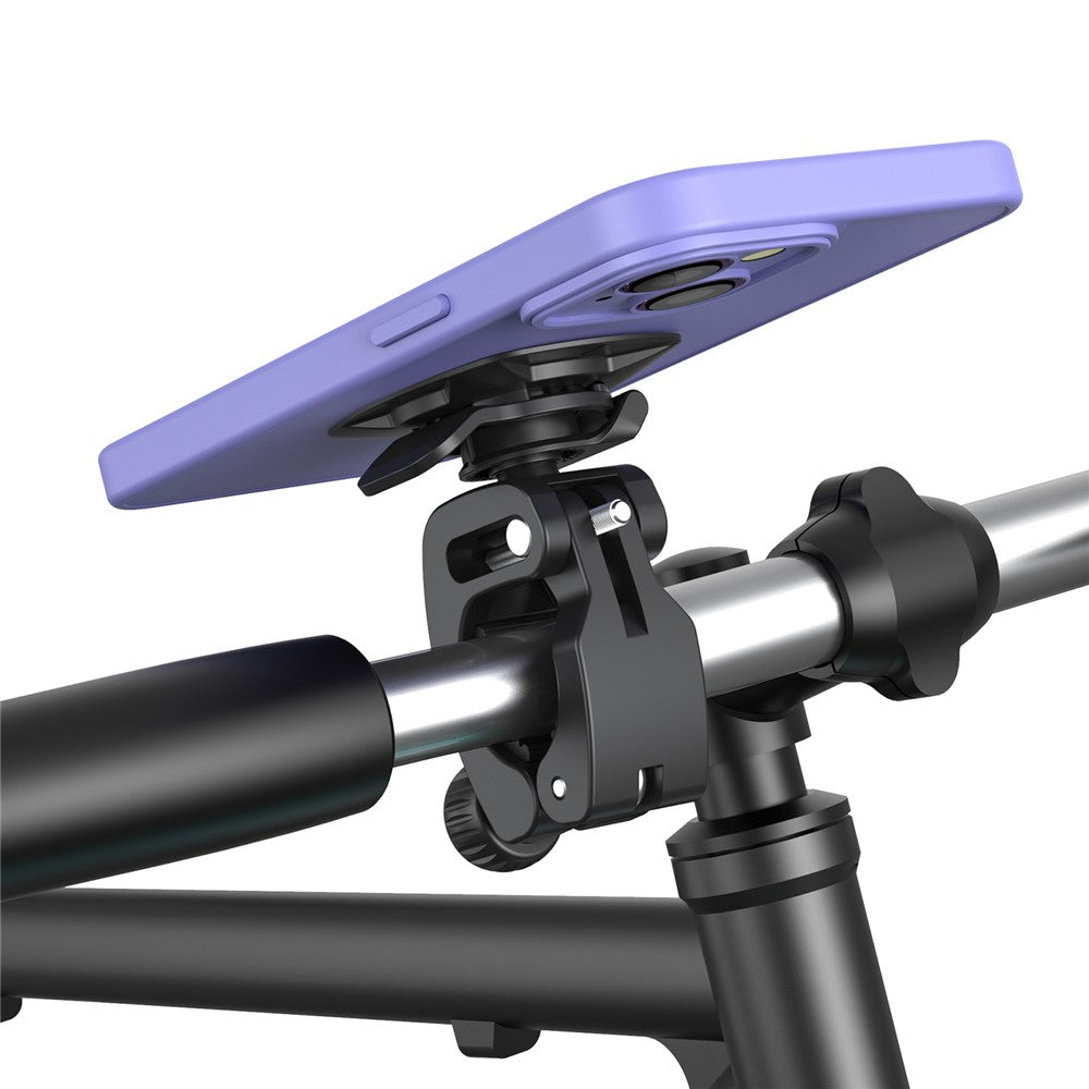 HL-143M Bike Handlebar Phone Mount for Mountain Road Cycling Rotatable Quick Release Navigation Holder