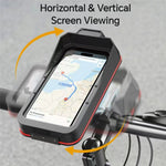 HL-176A Bicycle Handlebar Quick Release Phone Mount Shockproof Cellphone Holder Bracket for Motorcycle