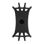 360-Degree Rotatable Phone Holder Bike Mount Non-Detachable Single Row for Outdoor Cycling