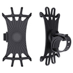 360-Degree Rotatable Phone Holder Bike Mount Non-Detachable Single Row for Outdoor Cycling