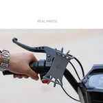 360-Degree Rotatable Phone Holder Bike Mount Non-Detachable Single Row for Outdoor Cycling