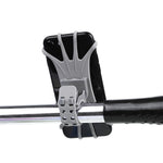 360-Degree Rotatable Phone Holder Bike Mount Non-Detachable Single Row for Outdoor Cycling