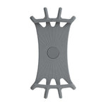 360-Degree Rotatable Phone Holder Bike Mount Non-Detachable Single Row for Outdoor Cycling