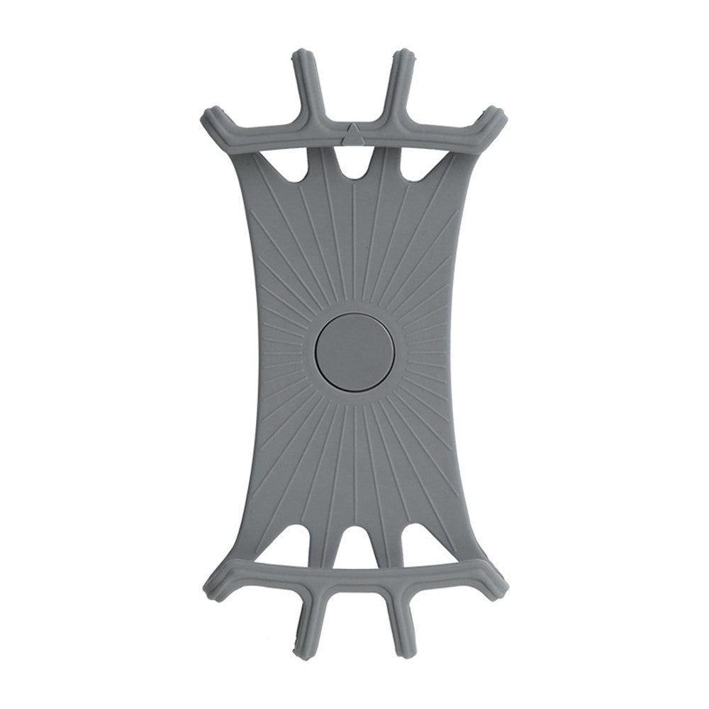 360-Degree Rotatable Phone Holder Bike Mount Non-Detachable Single Row for Outdoor Cycling