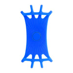360-Degree Rotatable Phone Holder Bike Mount Non-Detachable Single Row for Outdoor Cycling