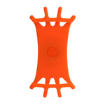 360-Degree Rotatable Phone Holder Bike Mount Non-Detachable Single Row for Outdoor Cycling