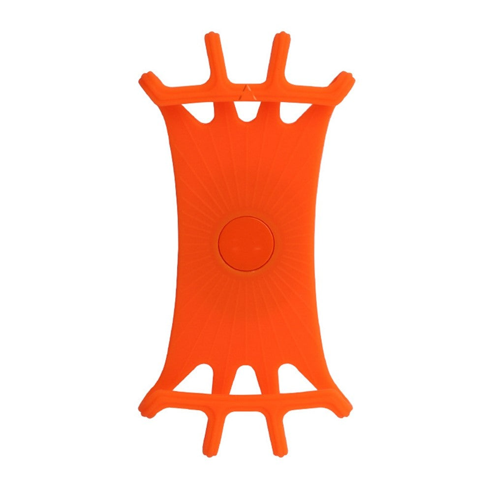 360-Degree Rotatable Phone Holder Bike Mount Non-Detachable Single Row for Outdoor Cycling