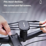GUB P16 Bike Phone Holder Rotatable Detachable Silicone Phone Mount for Bicycle E-Bike Scooter