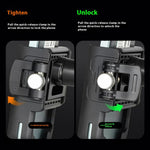 GUB P33 Quick Release Bike Phone Mount Aluminum Alloy Rotation Clamp Style Bicycle Phone Holder