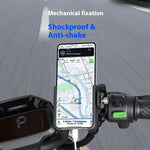 GUB P33 Quick Release Bike Phone Mount Aluminum Alloy Rotation Clamp Style Bicycle Phone Holder