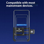GUB P33 Quick Release Bike Phone Mount Aluminum Alloy Rotation Clamp Style Bicycle Phone Holder