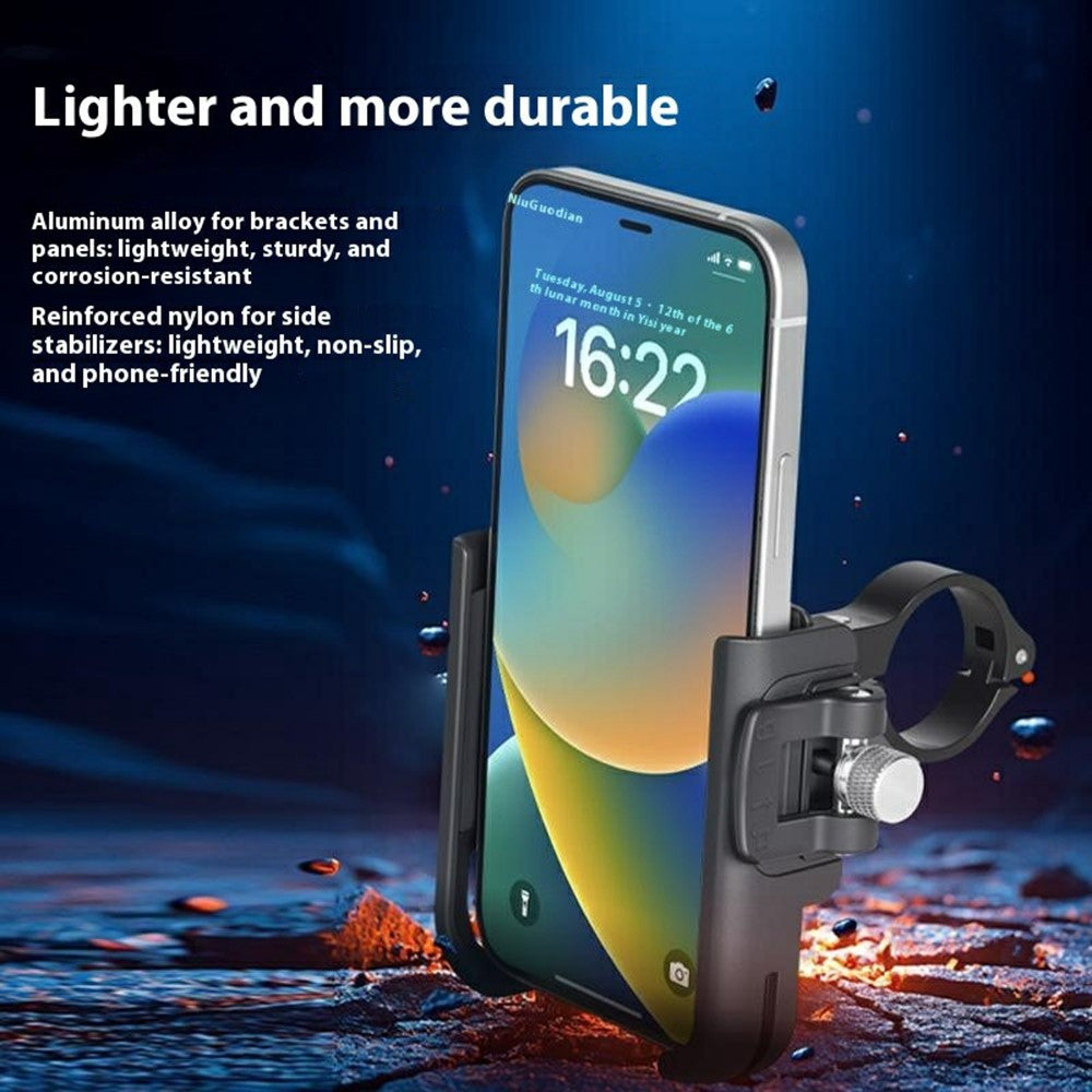 GUB P33 Quick Release Bike Phone Mount Aluminum Alloy Rotation Clamp Style Bicycle Phone Holder