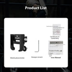 GUB P33 Quick Release Bike Phone Mount Stem Phone Holder for Bicycle E-Bike Scooter