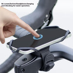 GUB P9 Silicone Bike Phone Holder Rotatable Bicycle Handlebar Phone Mount for E-Bike Scooter Folding Bike