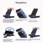 GUB P18 Rotatable Phone Mount for Bicycle  /  E-Bike  /  Scooter Shock Absorbing Quick Release Cellphone Bracket