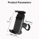 GUB P18 Rotatable Phone Mount for Bicycle  /  E-Bike  /  Scooter Shock Absorbing Quick Release Cellphone Bracket