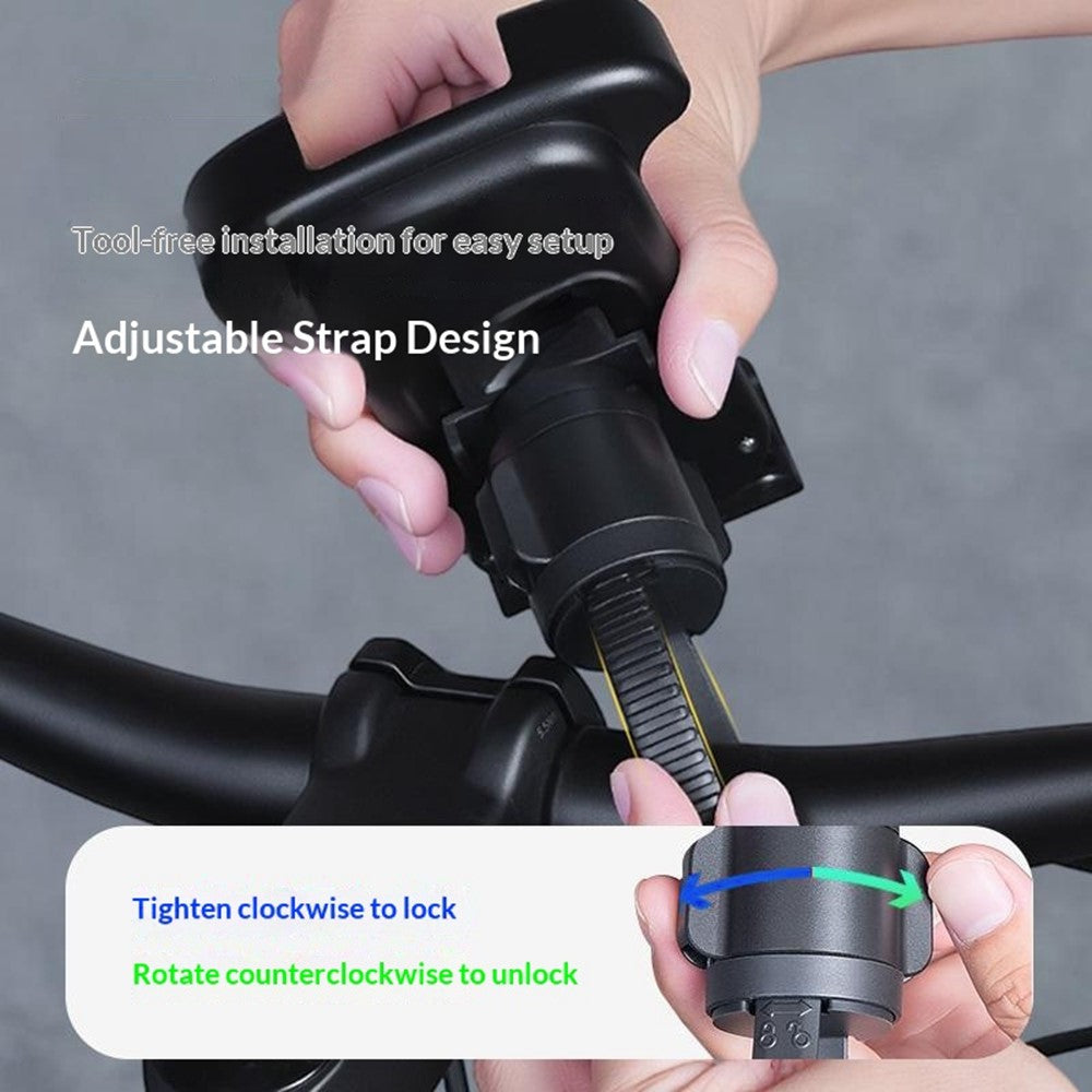 GUB P18 Rotatable Phone Mount for Bicycle  /  E-Bike  /  Scooter Shock Absorbing Quick Release Cellphone Bracket