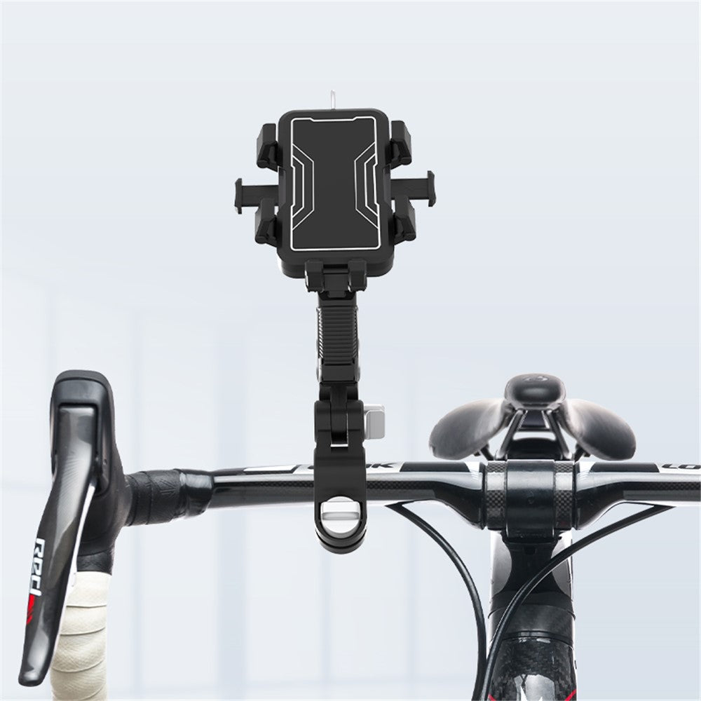 DC230 Bike Phone Holder Bicycle Quick Release Phone Mount 360 Degree Rotating Cycling Phone Bracket