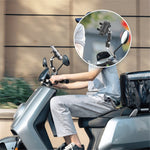 DC230 Bike Phone Holder Bicycle Quick Release Phone Mount 360 Degree Rotating Cycling Phone Bracket