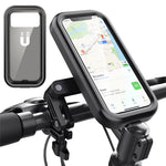 HL-159 Bike Handlebar Rotation Phone Mount Waterproof Motorcycle 4.7-6.8 Inch Phone Holder Bracket