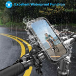 HL-159 Bike Handlebar Rotation Phone Mount Waterproof Motorcycle 4.7-6.8 Inch Phone Holder Bracket