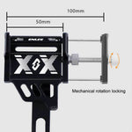 ENLEE Aluminum Alloy Bicycle Handlebar Stem Phone Holder Stand (Rotation Design)