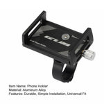 GUB G-80 Cycling Phone Holder Aluminum Alloy Cellphone Bracket for 55-100 Width Devices
