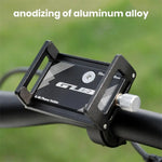 GUB G-80 Cycling Phone Holder Aluminum Alloy Cellphone Bracket for 55-100 Width Devices