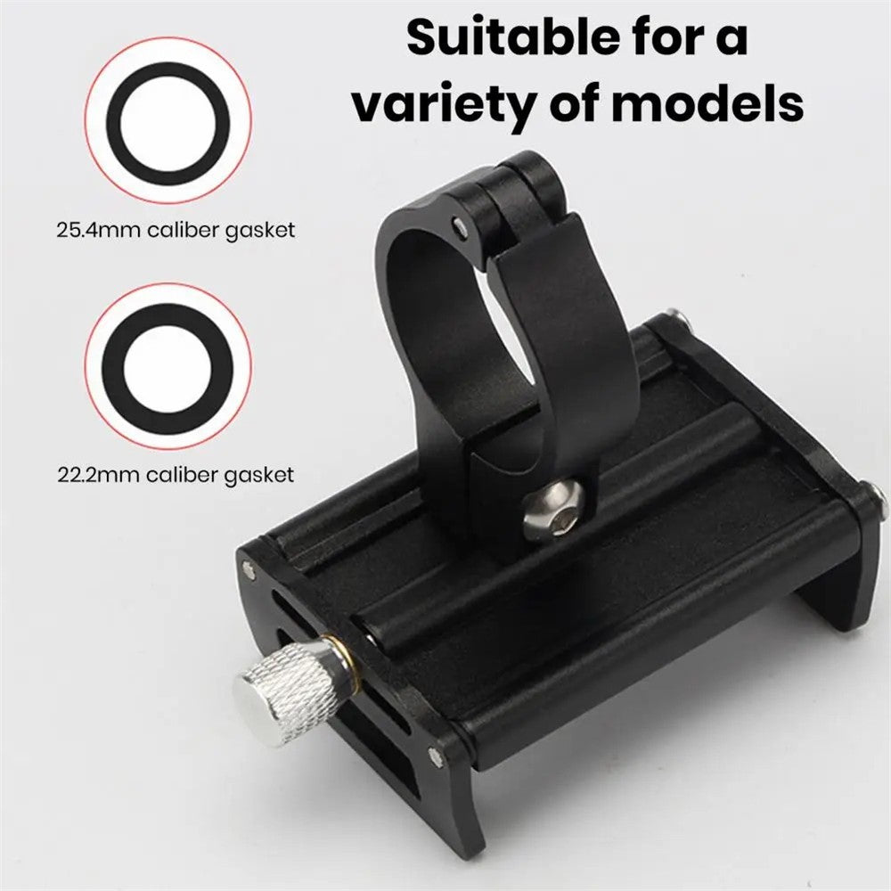 GUB G-80 Cycling Phone Holder Aluminum Alloy Cellphone Bracket for 55-100 Width Devices