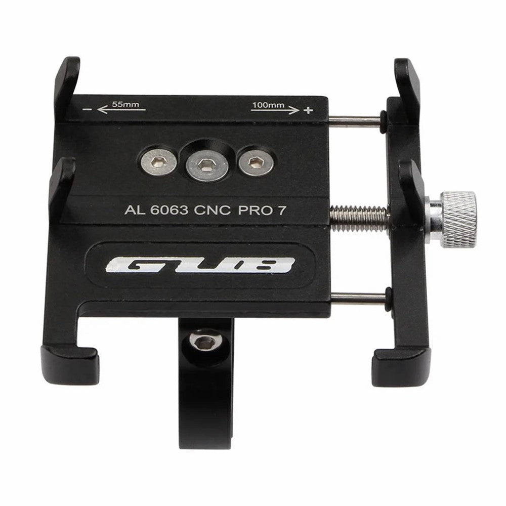 GUB PRO7 Aluminum Alloy Bicycle Handlebar Mount for 55-100mm Cell Phone Holder Bracket