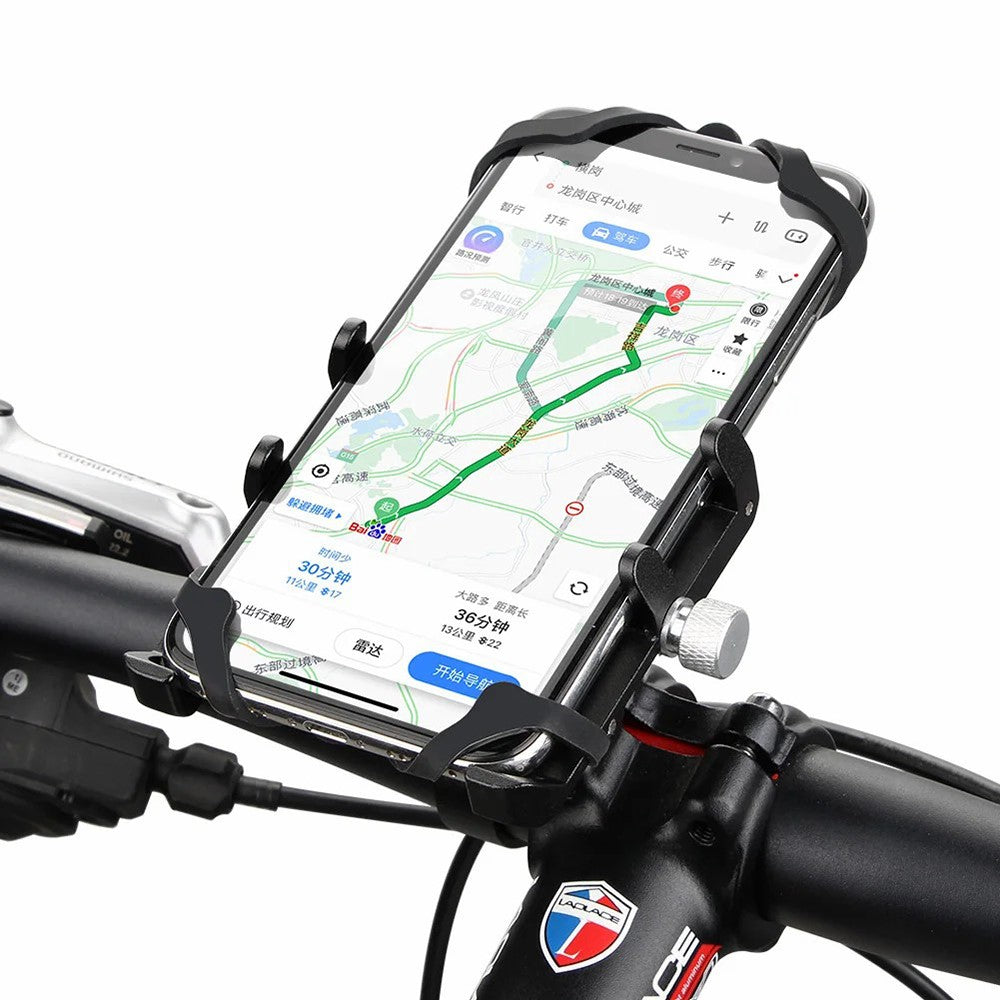 GUB PRO7 Aluminum Alloy Bicycle Handlebar Mount for 55-100mm Cell Phone Holder Bracket