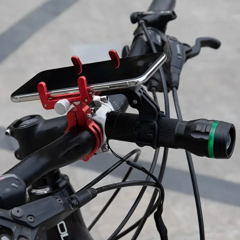 GUB G-89 Bicycle E-Bike Phone Holder Aluminum Alloy Bike Handlebar Phone Bracket