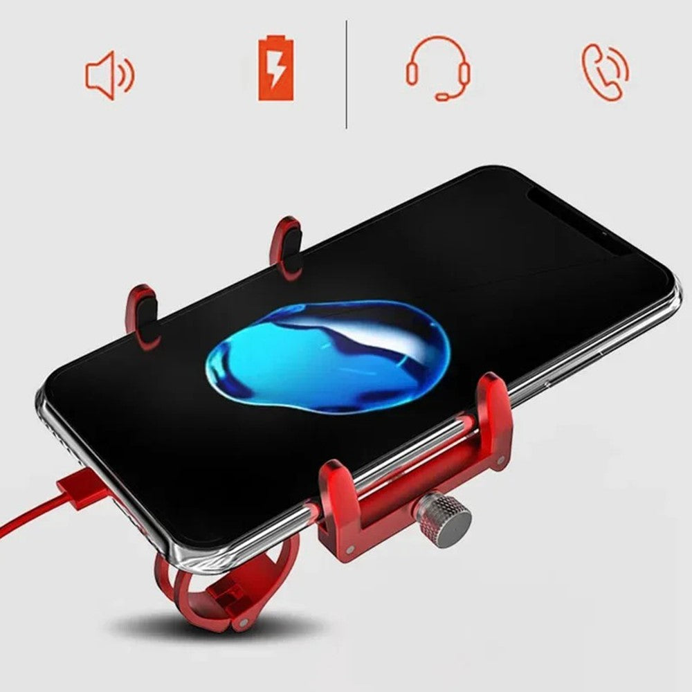 GUB G-89 Bicycle E-Bike Phone Holder Aluminum Alloy Bike Handlebar Phone Bracket