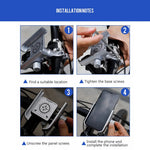 GUB P40 360 Degree Rotation Bicycle Handlebar Mount Aluminum Alloy Phone Holder Bracket