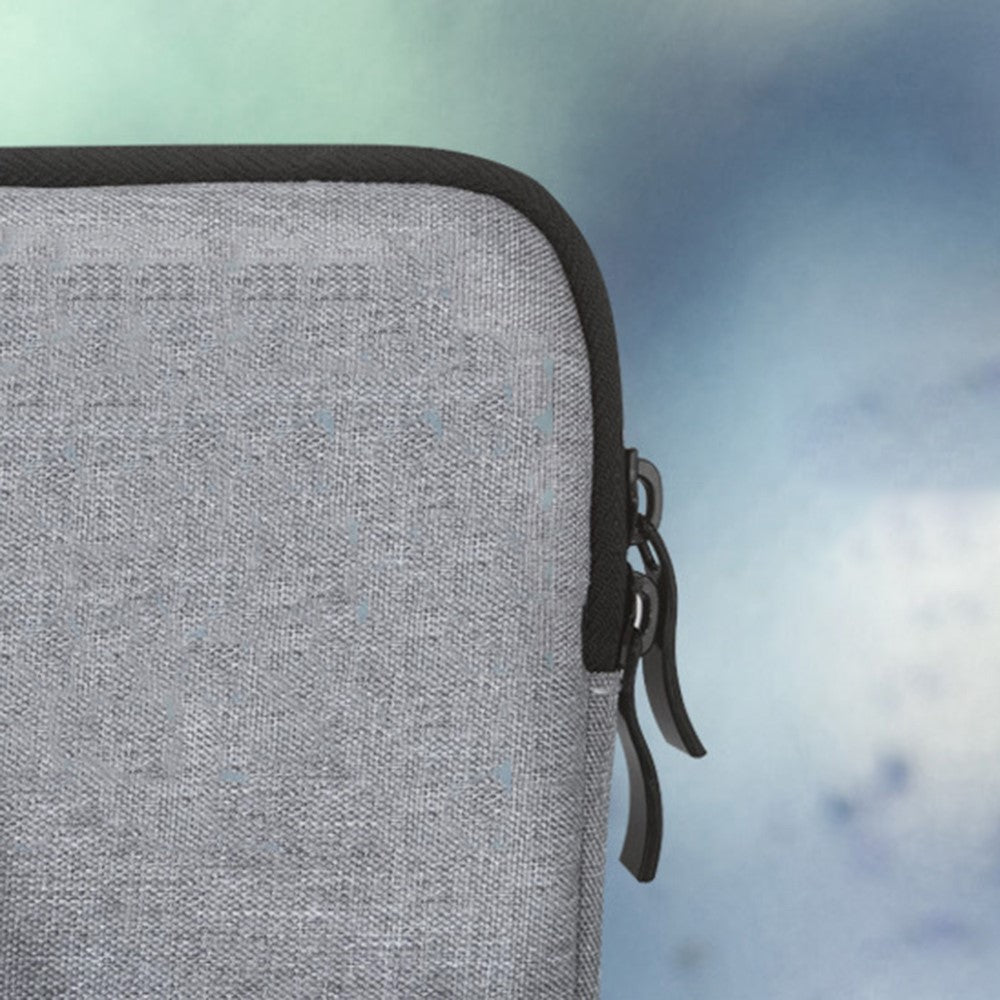 MBR-19005 13 Inch Laptop Sleeve Case Nylon Water Resistant Soft Lining Zipper Cover