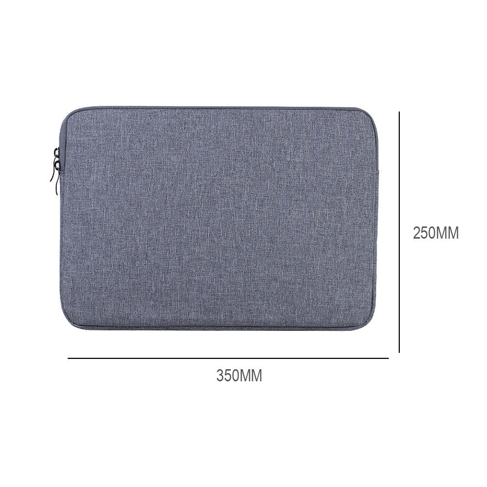 MBR-19005 13 Inch Laptop Sleeve Case Nylon Water Resistant Soft Lining Zipper Cover