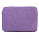 MBR-19005 13 Inch Laptop Sleeve Case Nylon Water Resistant Soft Lining Zipper Cover