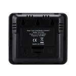 Multifunctional Ultrasonic Water Tank Level Meter with Indoor Temperature Display Digital Electronic Clock Thermometer