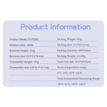 TS-FT005 Ultrasonic Water Tank Level Meter 4.3 Inch Digital Display High Low Level Alarm with Backlit