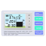 TS-FT005 Ultrasonic Water Tank Level Meter 4.3 Inch Digital Display High Low Level Alarm with Backlit