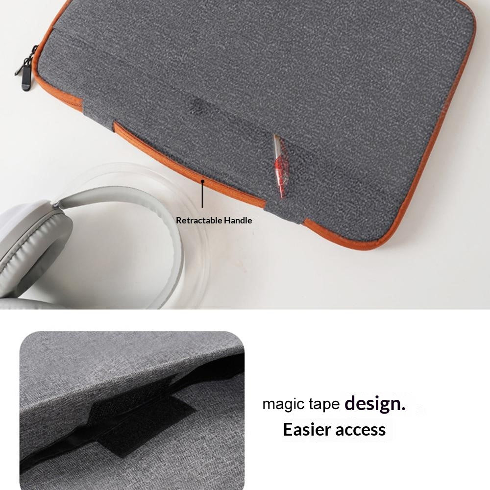 Portable Laptop Bag 15.6  /  16.1 Inch Sleeve Case Waterproof Oxford Cloth Anti Shock Lightweight with Handle