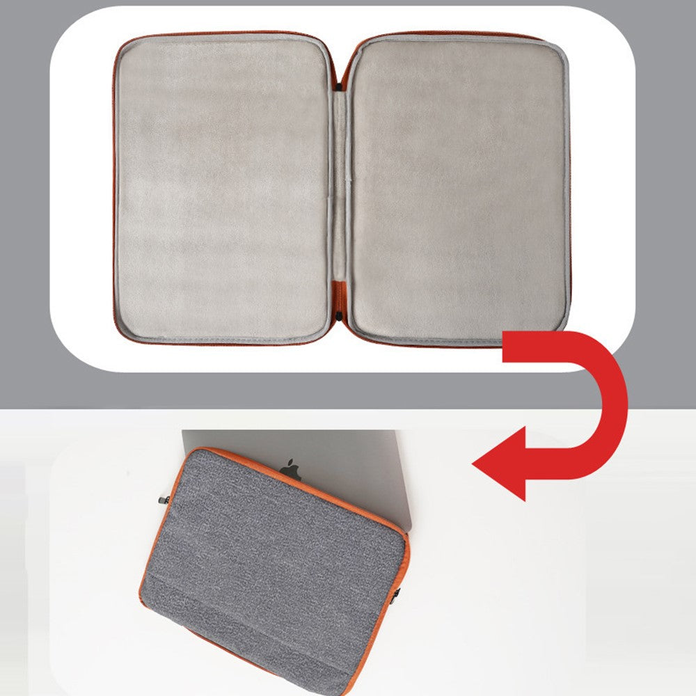Portable Laptop Bag 15.6  /  16.1 Inch Sleeve Case Waterproof Oxford Cloth Anti Shock Lightweight with Handle